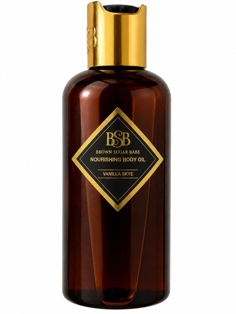 Brown Sugar Babe-Vanilla Skye Nourishing Body Oil - Amber & Gold-2oz